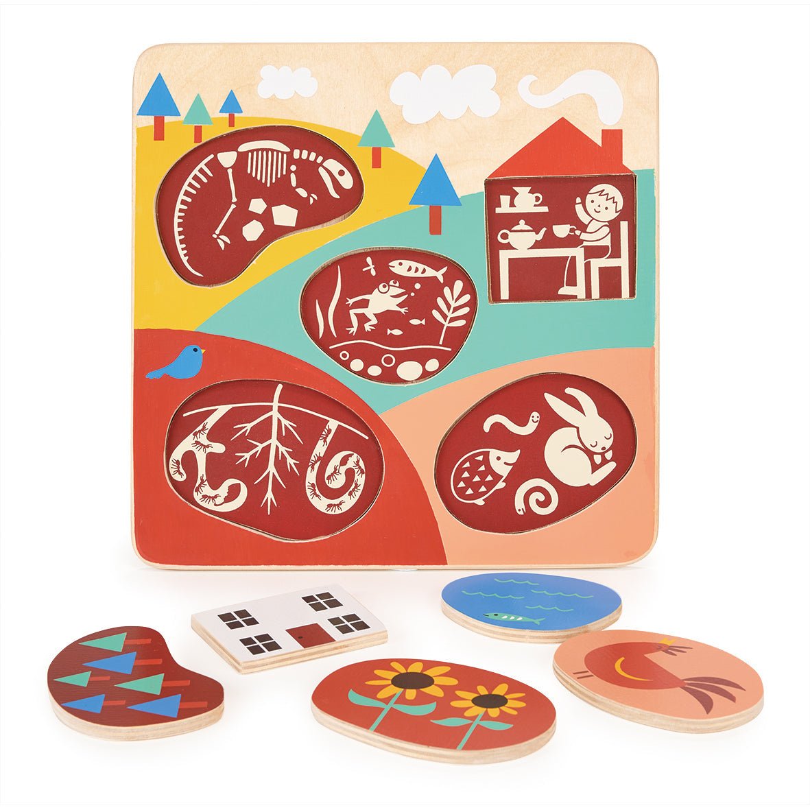 Countryside Puzzle - Toby Tiger