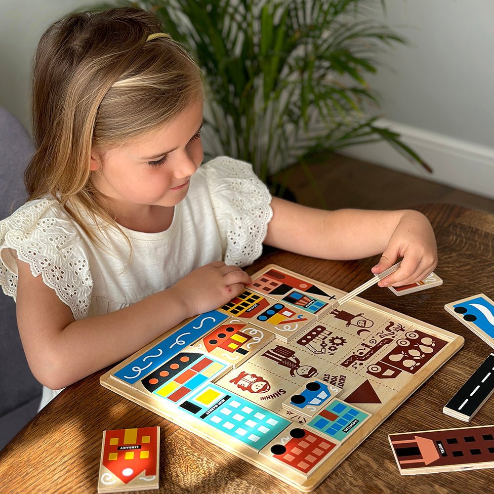 Town Puzzle - Toby Tiger