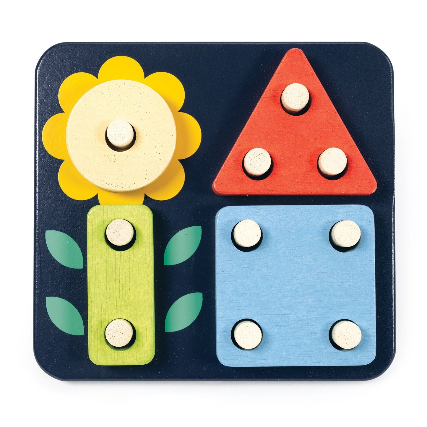Count and Match Peg board - Toby Tiger