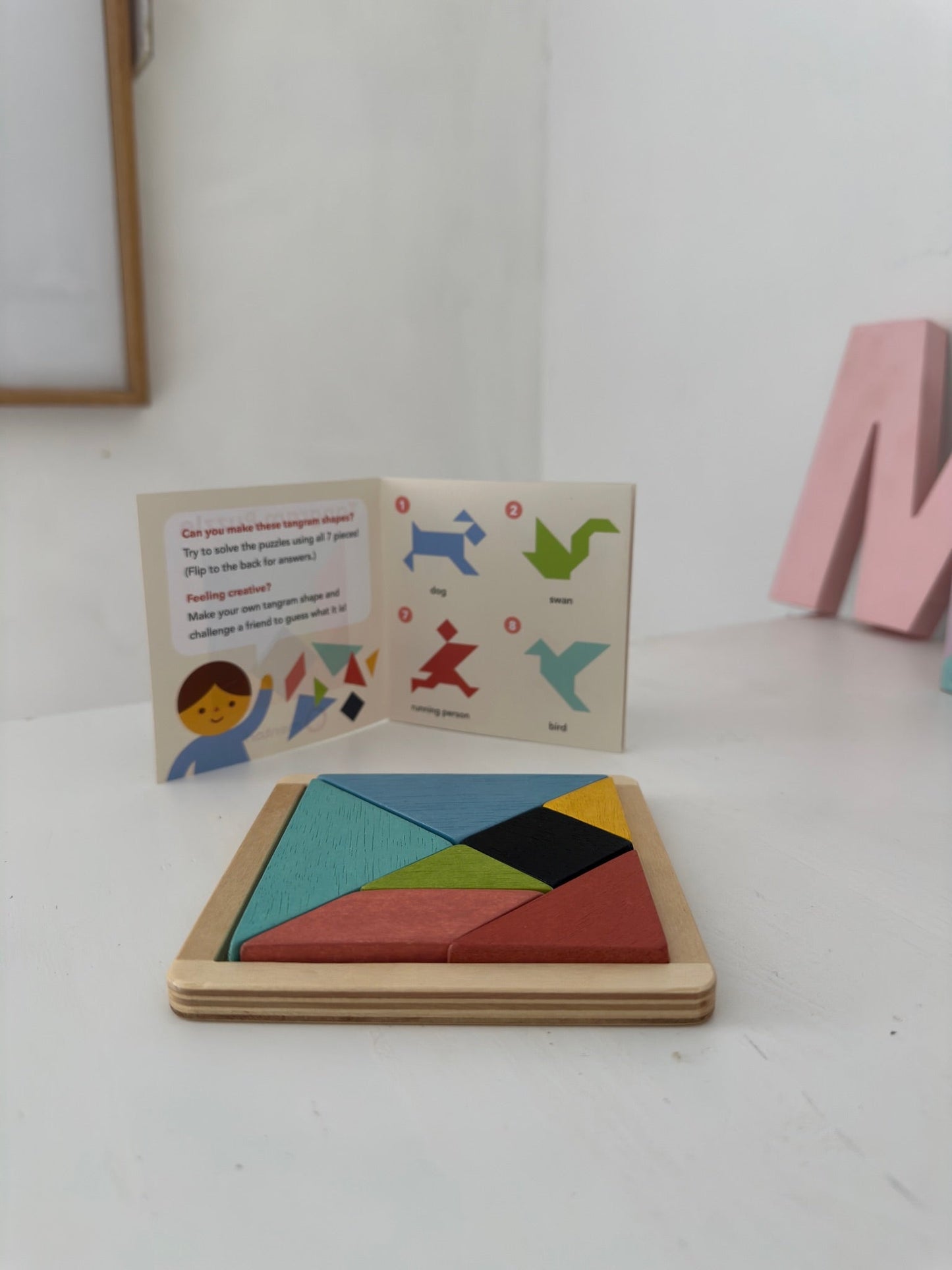 Tangram Puzzle - Toby Tiger