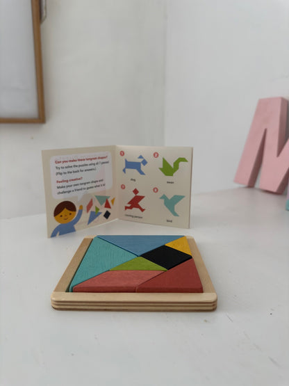 Tangram Puzzle - Toby Tiger