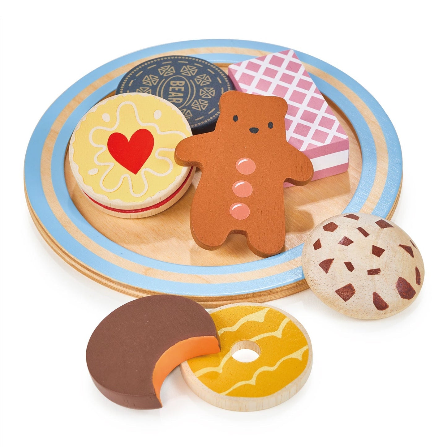 Tea Time Biscuit Plate - Toby Tiger