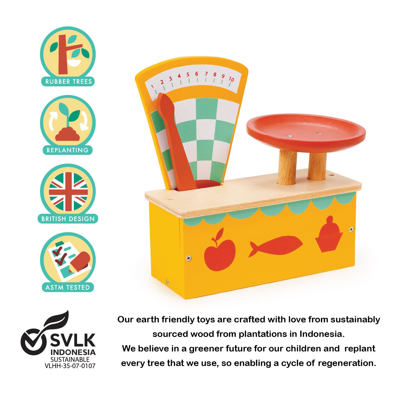 Market Weighing Scales - Toby Tiger