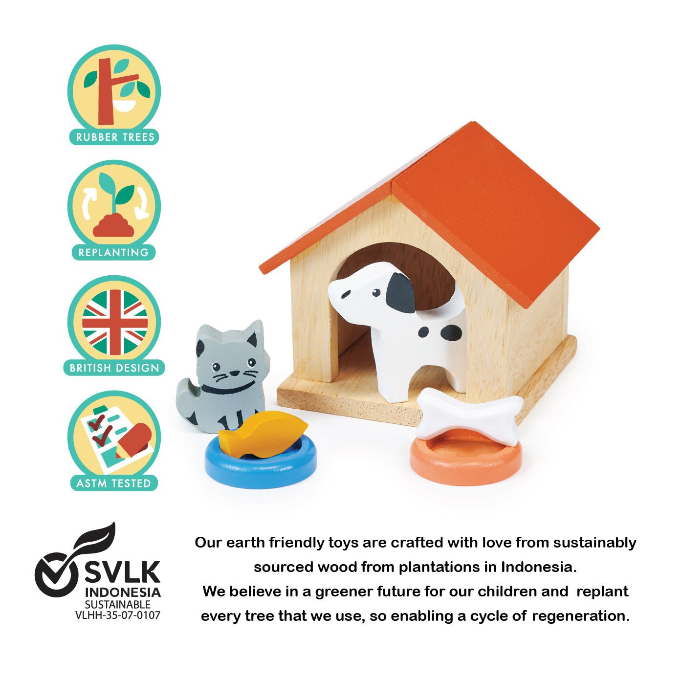 Dog & Cat Pet Set - Toby Tiger