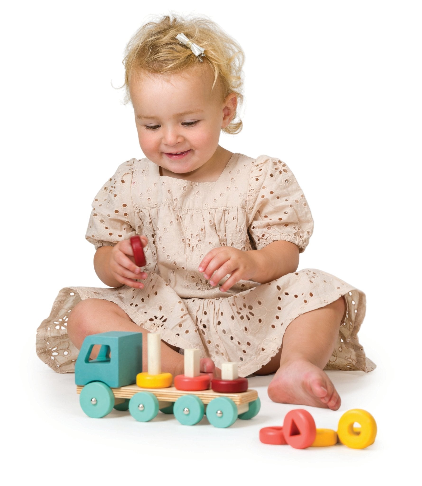 Stacking Peg Truck - Toby Tiger