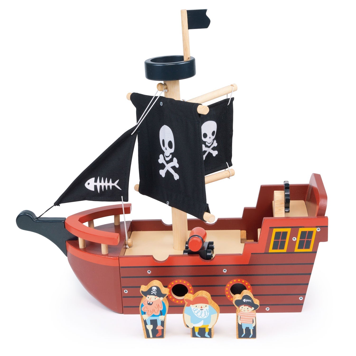 Fishbones Pirate Ship - Toby Tiger