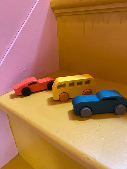 Colourful Car Assortment - Toby Tiger