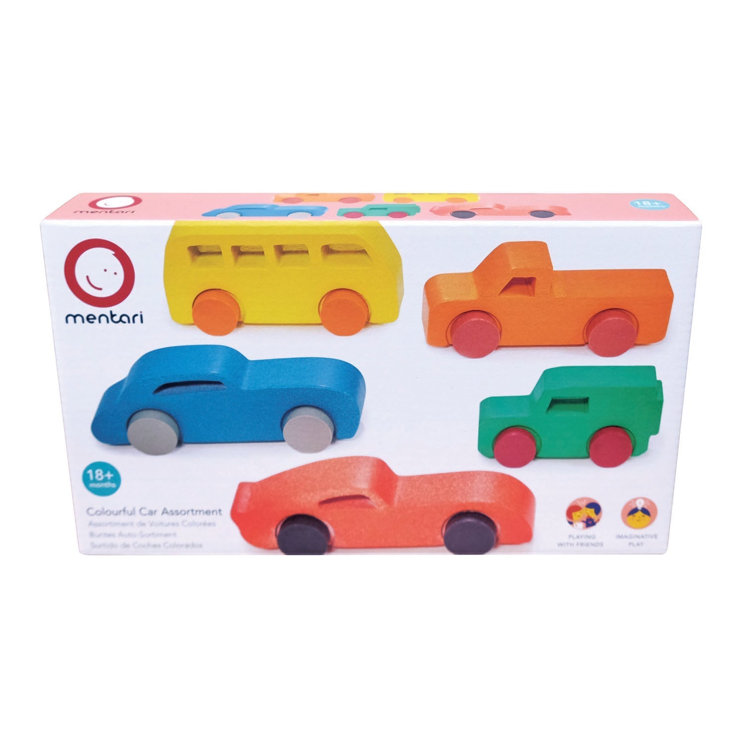 Colourful Car Assortment - Toby Tiger