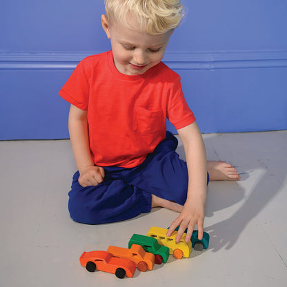 Colourful Car Assortment - Toby Tiger