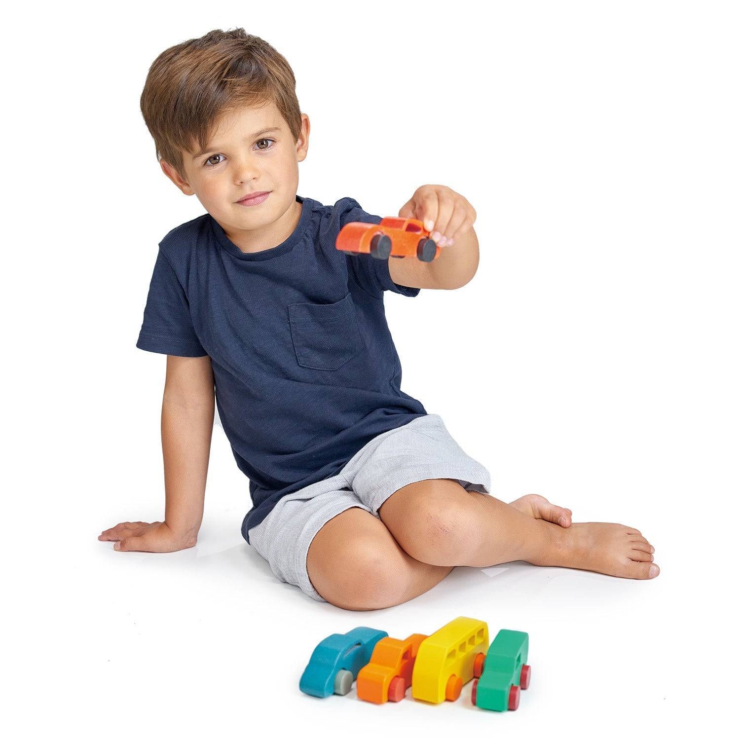 Colourful Car Assortment - Toby Tiger