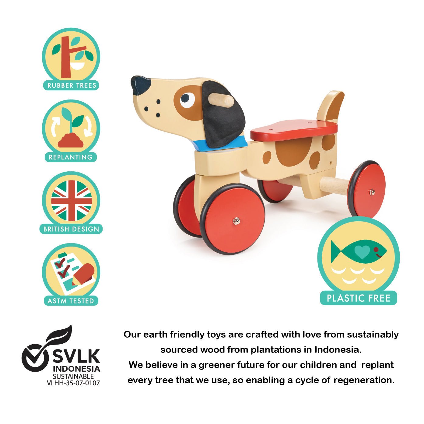 Ride On Puppy - Toby Tiger UK