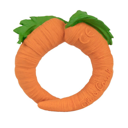Oli & Carol Cathy the Carrot Teether - Toby Tiger