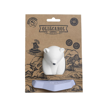 Oli & Carol Polar Bear Bath Toy - Toby Tiger