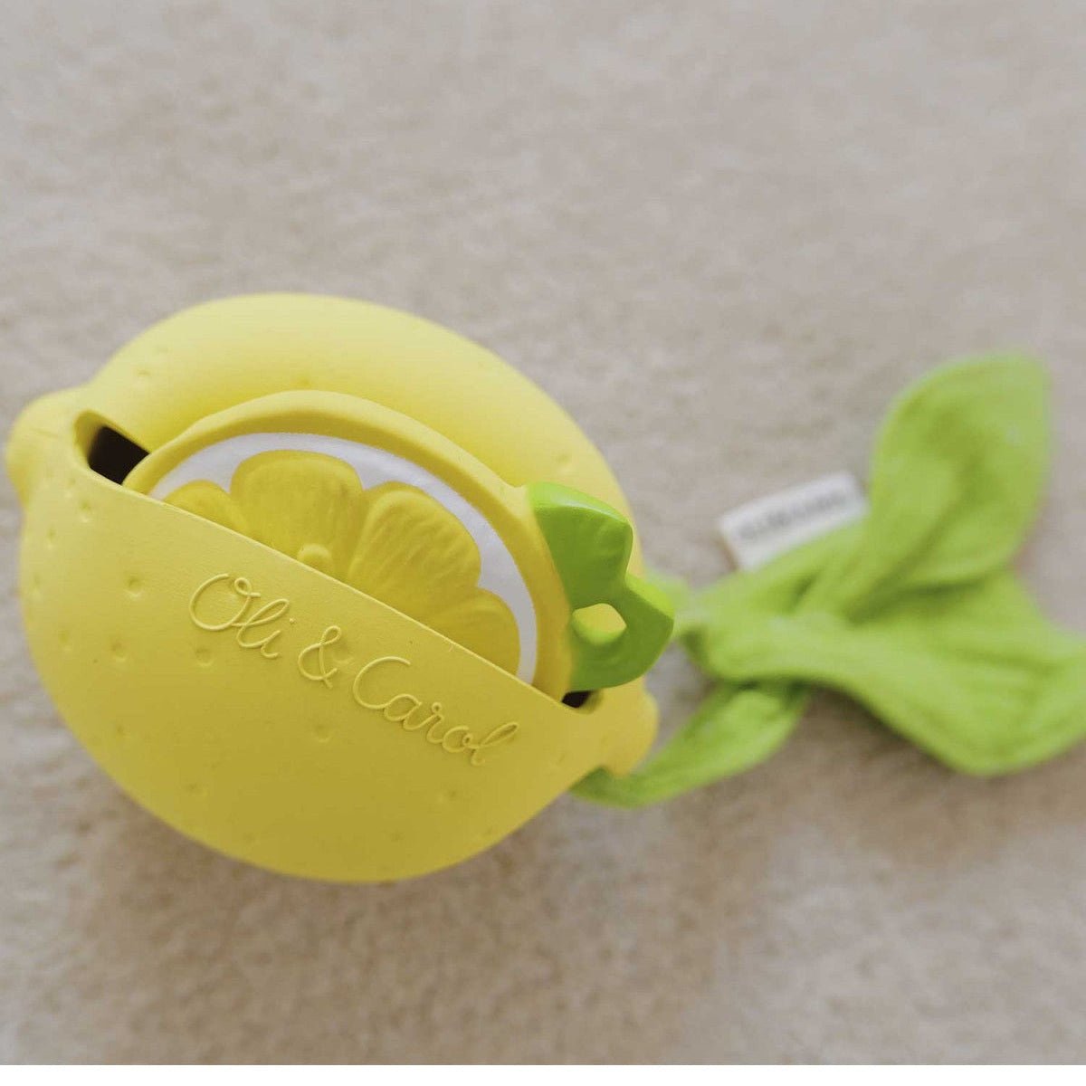 Oli & Carol Lou the Lemon Pacifier Case - Toby Tiger