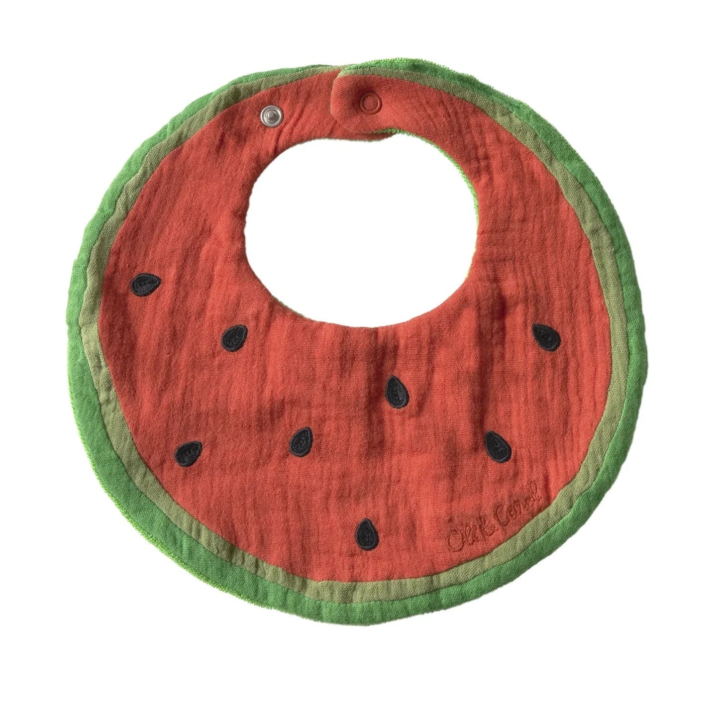 Oli&Carol Wally the Watermelon Feeding Bib - Toby Tiger