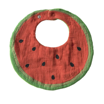 Oli&Carol Wally the Watermelon Feeding Bib - Toby Tiger