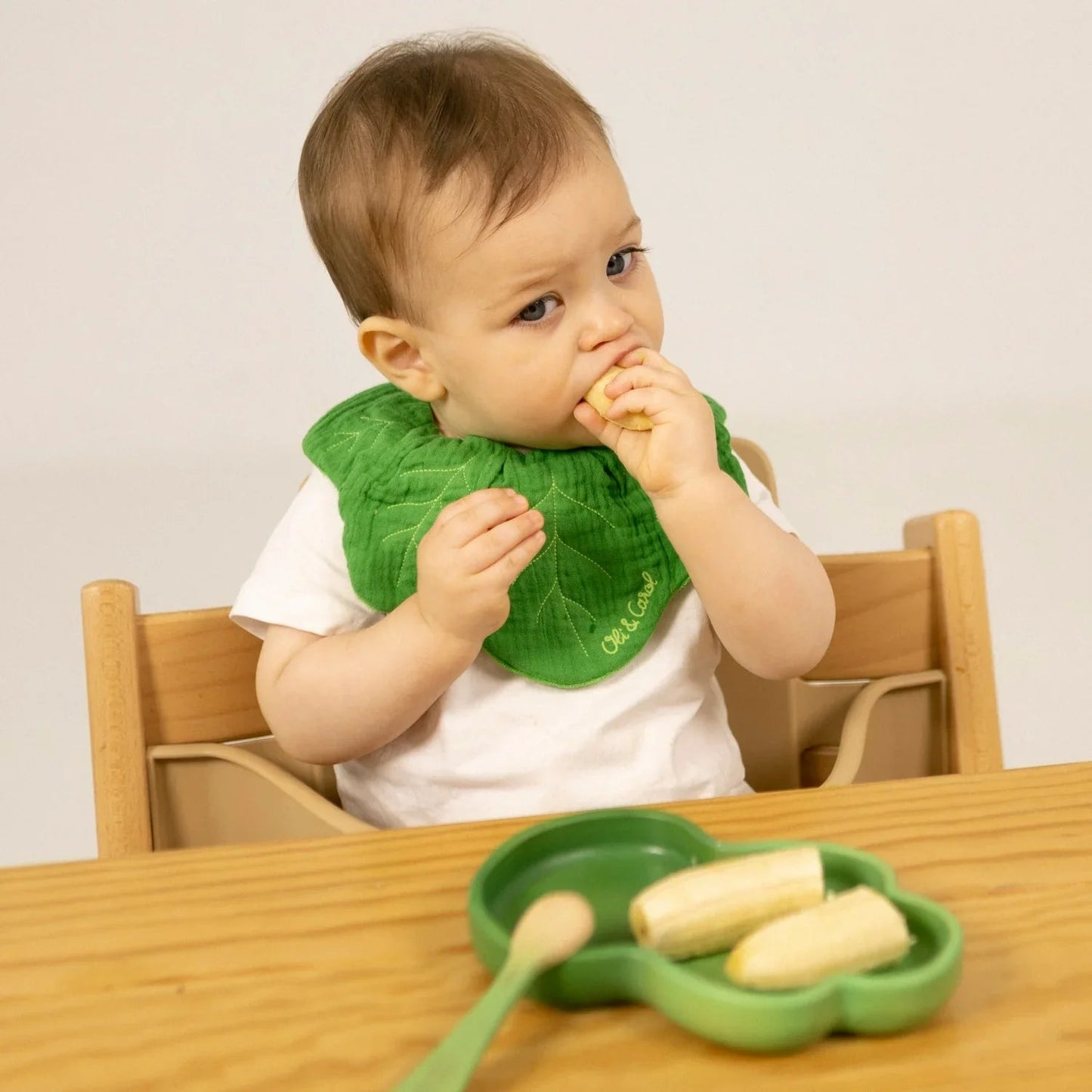 Oli&Carol Kendall the Kale Feeding Bib - Toby Tiger