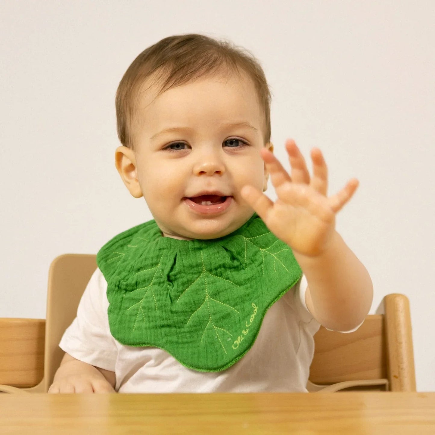 Oli&Carol Kendall the Kale Feeding Bib - Toby Tiger