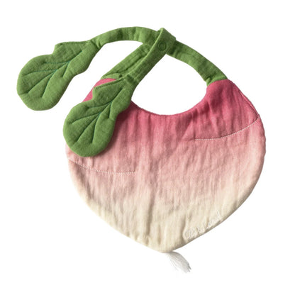 Oli&Carol Ramona the Radish Feeding Bib - Toby Tiger