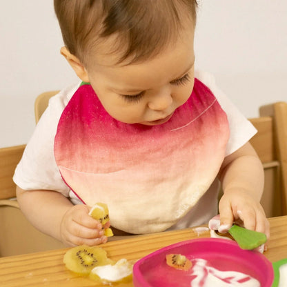 Oli&Carol Ramona the Radish Feeding Bib - Toby Tiger