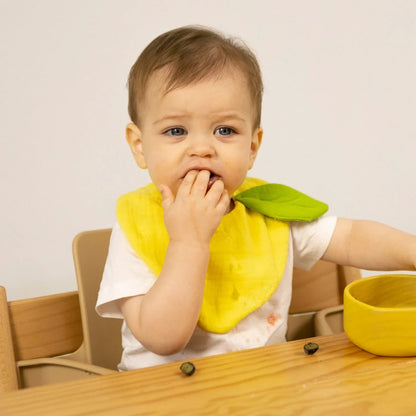 Oli&Carol Lou the Lemon Feeding Bib - Toby Tiger