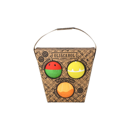 Oli & Carol Baby Sensory Ball Fruit Salad - Toby Tiger
