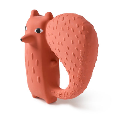 Oli & Carol x Donna Wilson Cyril Squirrel Fox Teether - Toby Tiger