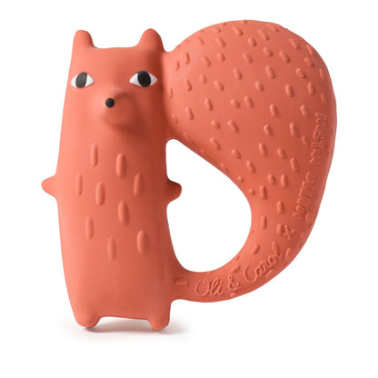 Oli & Carol x Donna Wilson Cyril Squirrel Fox Teether - Toby Tiger