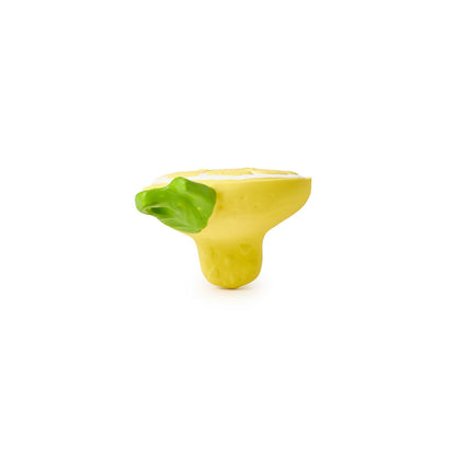 Oli & Carol John Lemon Mini Teether - Toby Tiger