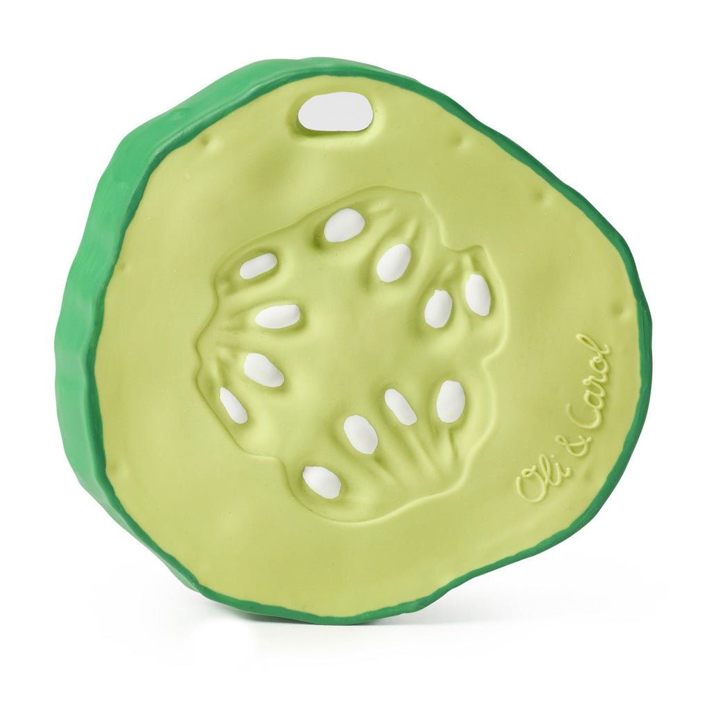 Oli & Carol Pepino the Cucumber Teether - Toby Tiger