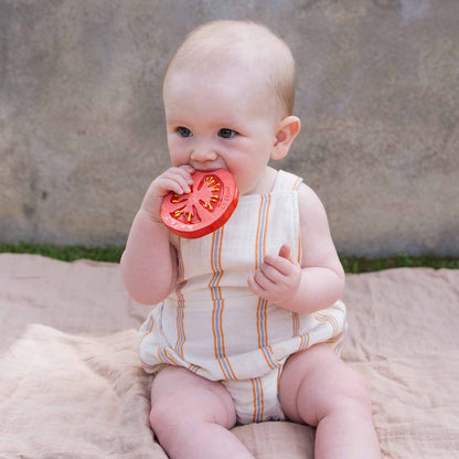 Oli & Carol Renato the Tomato Teether - Toby Tiger