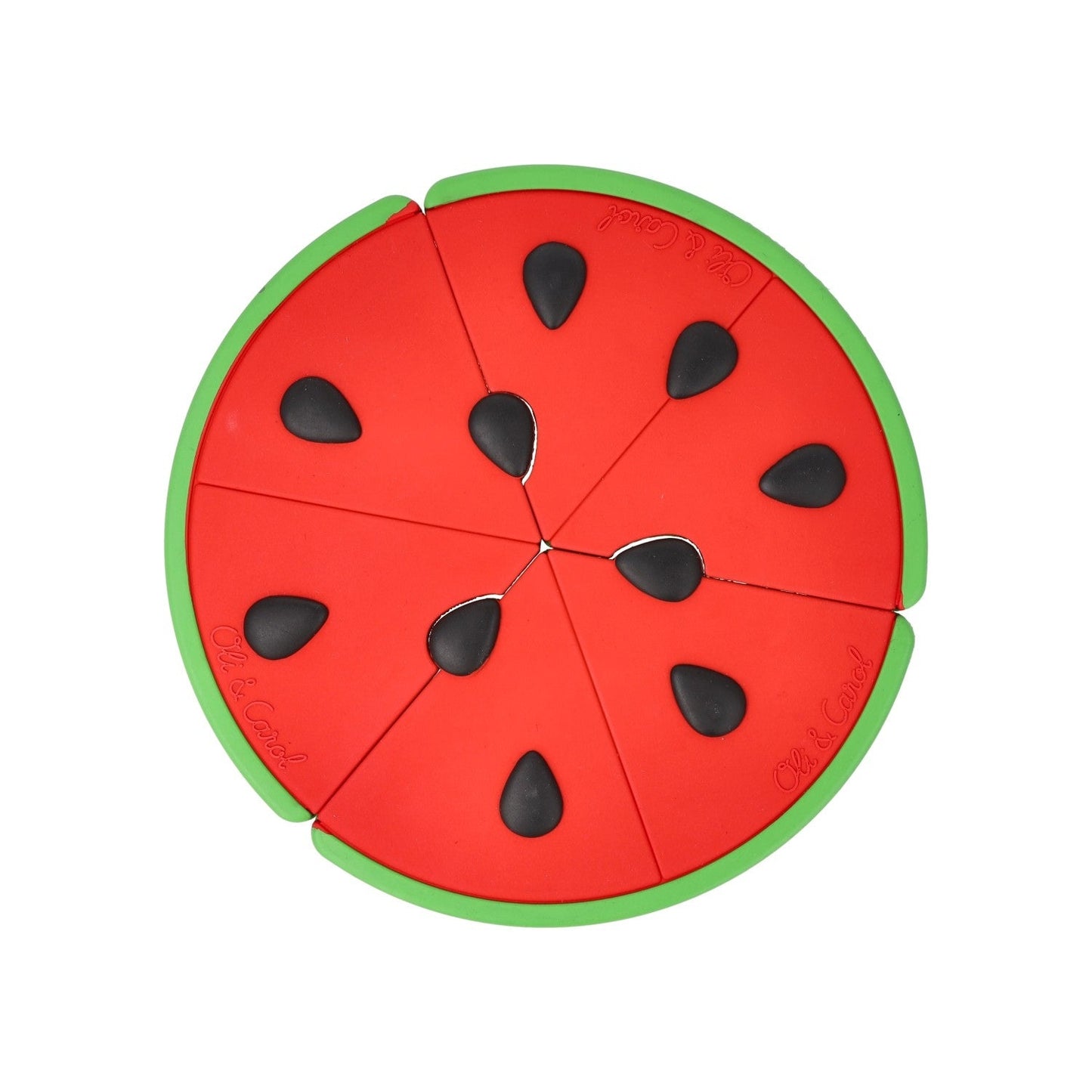 Oli & Carol Wally the Watermelon Baby Pizza Puzzle - Toby Tiger