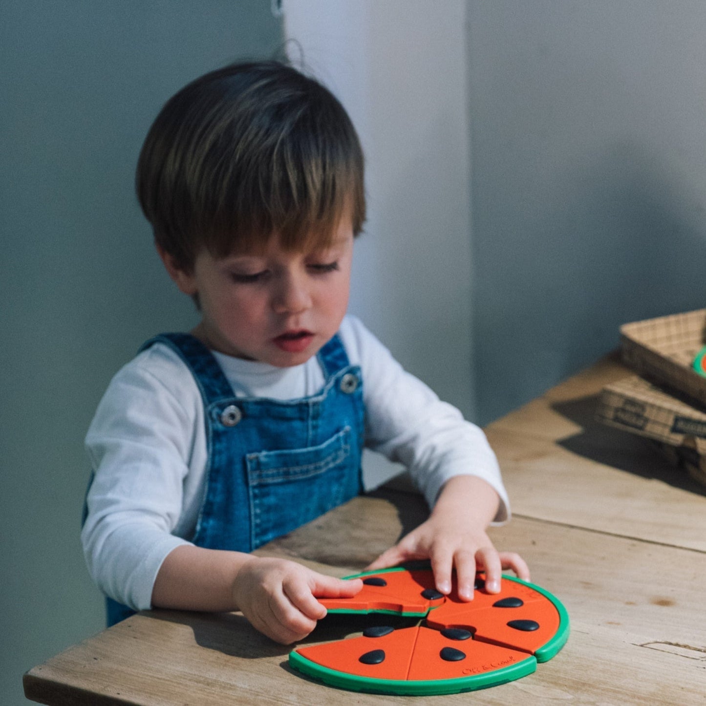 Oli & Carol Wally the Watermelon Baby Pizza Puzzle - Toby Tiger