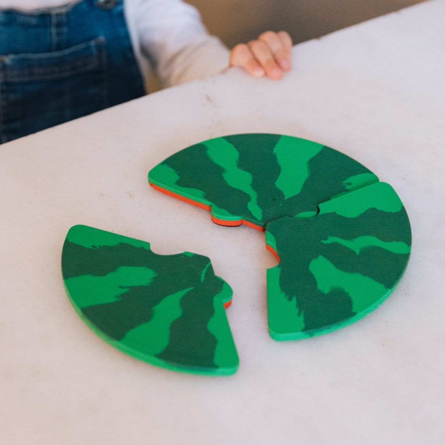 Oli & Carol Wally the Watermelon Baby Pizza Puzzle - Toby Tiger