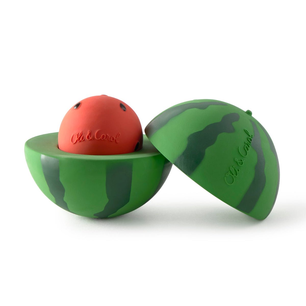 Oli&Carol Wally the Watermelon Stacking and Ball Toy - Toby Tiger