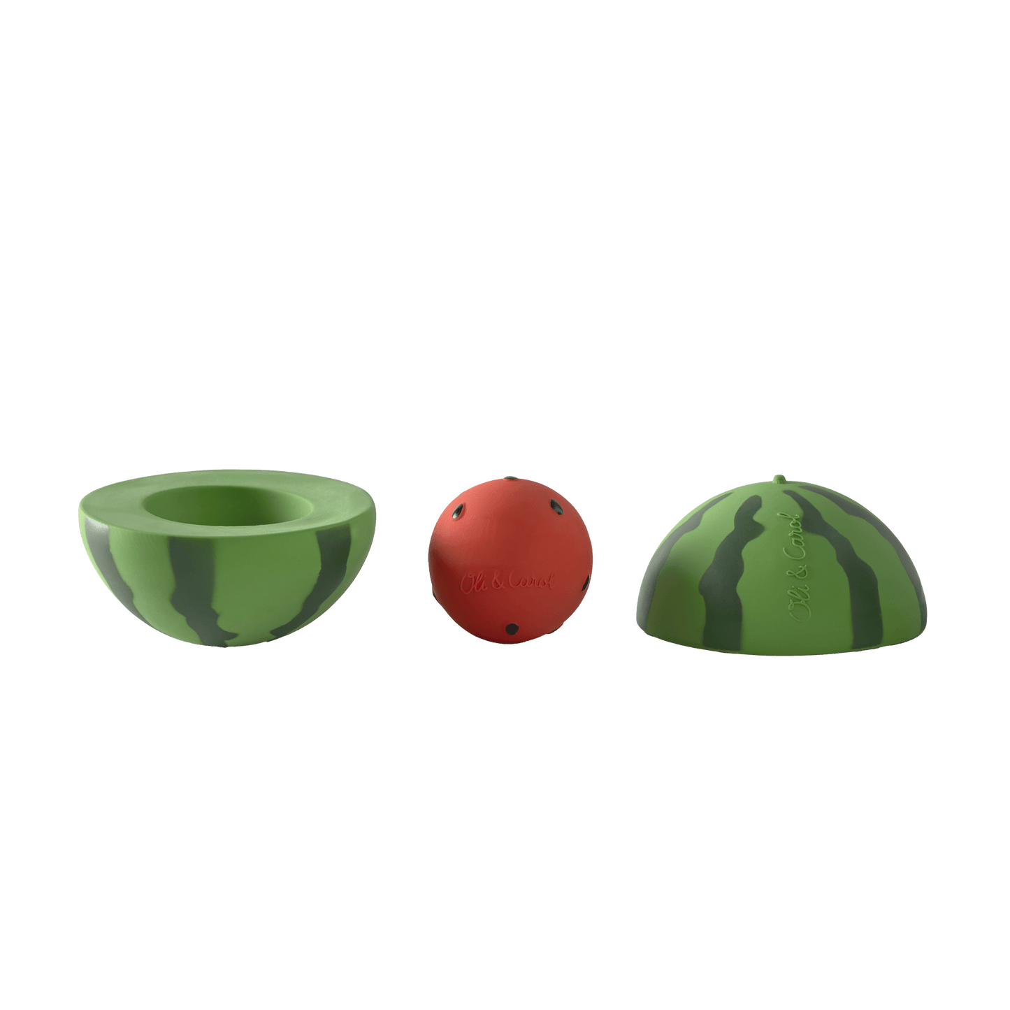 Oli&Carol Wally the Watermelon Stacking and Ball Toy - Toby Tiger
