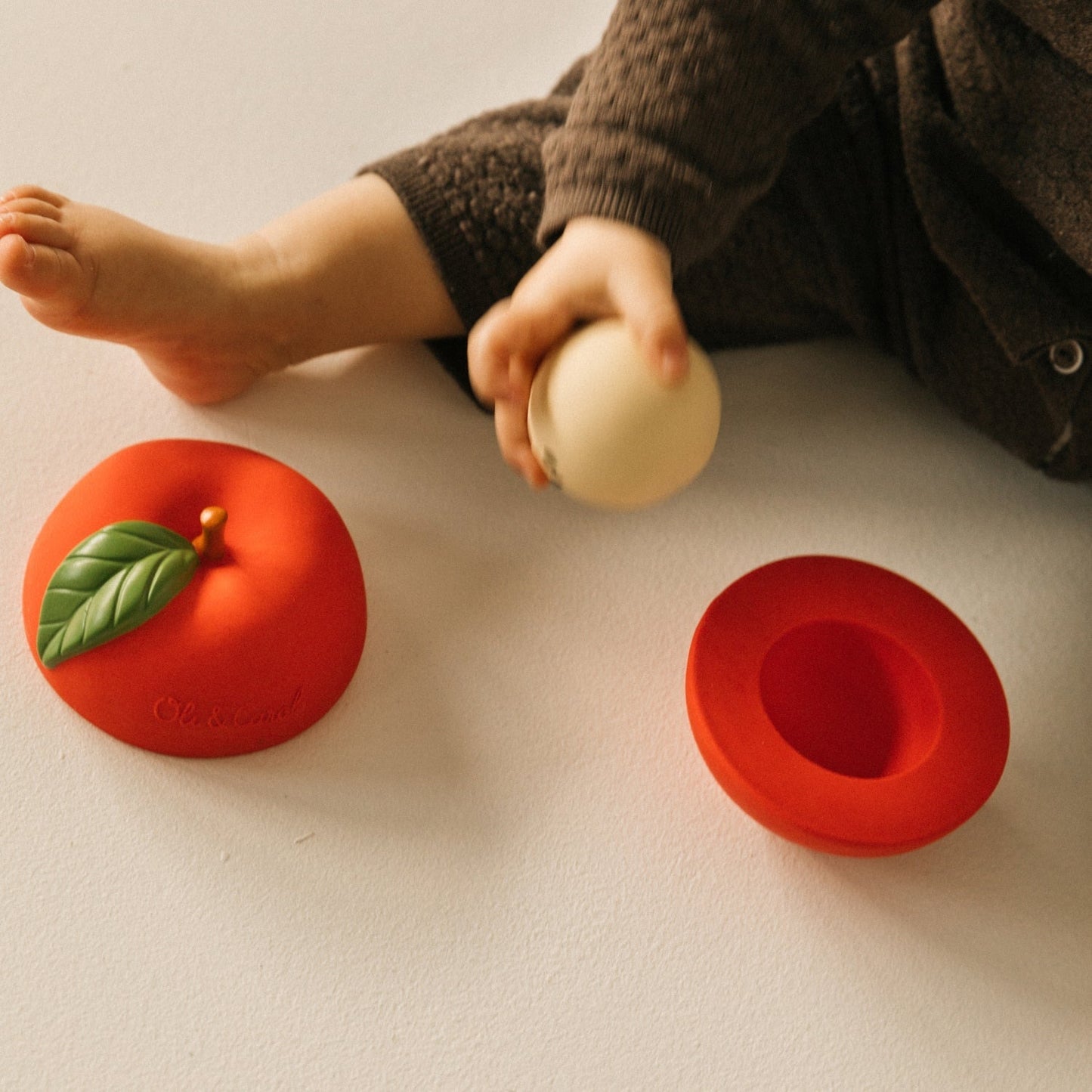 Oli&Carol Pepa the Apple Stacking and Ball Toy - Toby Tiger