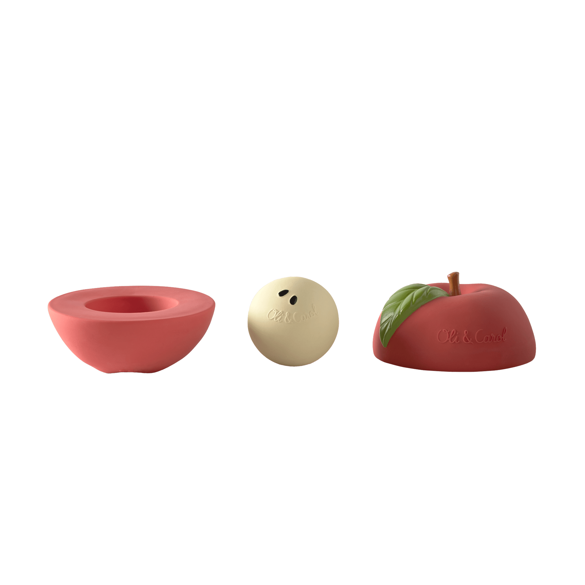 Oli&Carol Pepa the Apple Stacking and Ball Toy - Toby Tiger