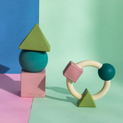 Oli & Carol Bauhaus Movement Geometric Figures - Pastel - Toby Tiger