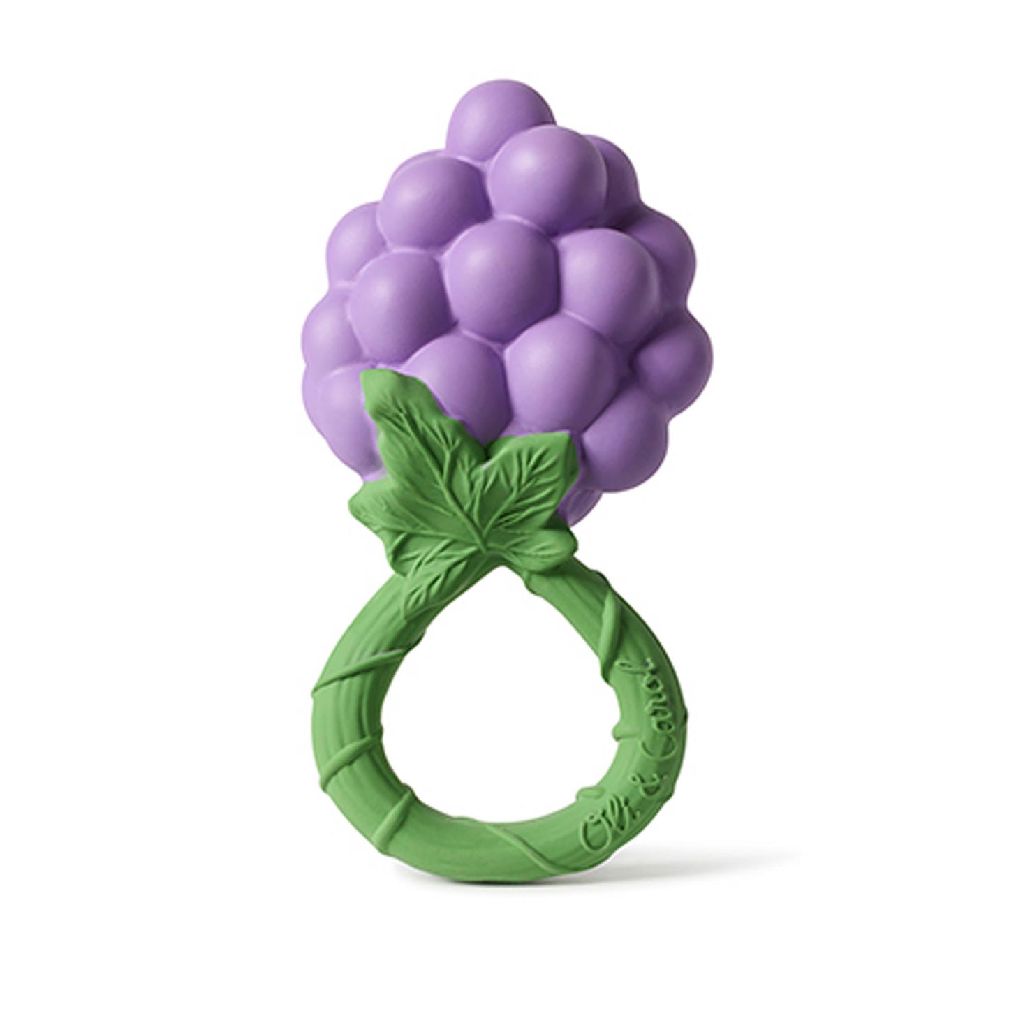 Oli & Carol Grape Baby Rattle & Teether - Toby Tiger