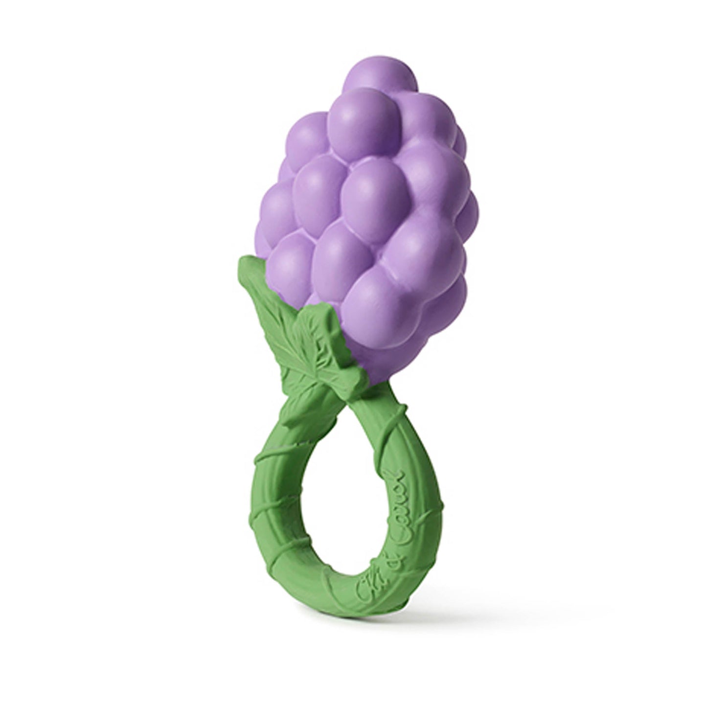 Oli & Carol Grape Baby Rattle & Teether - Toby Tiger