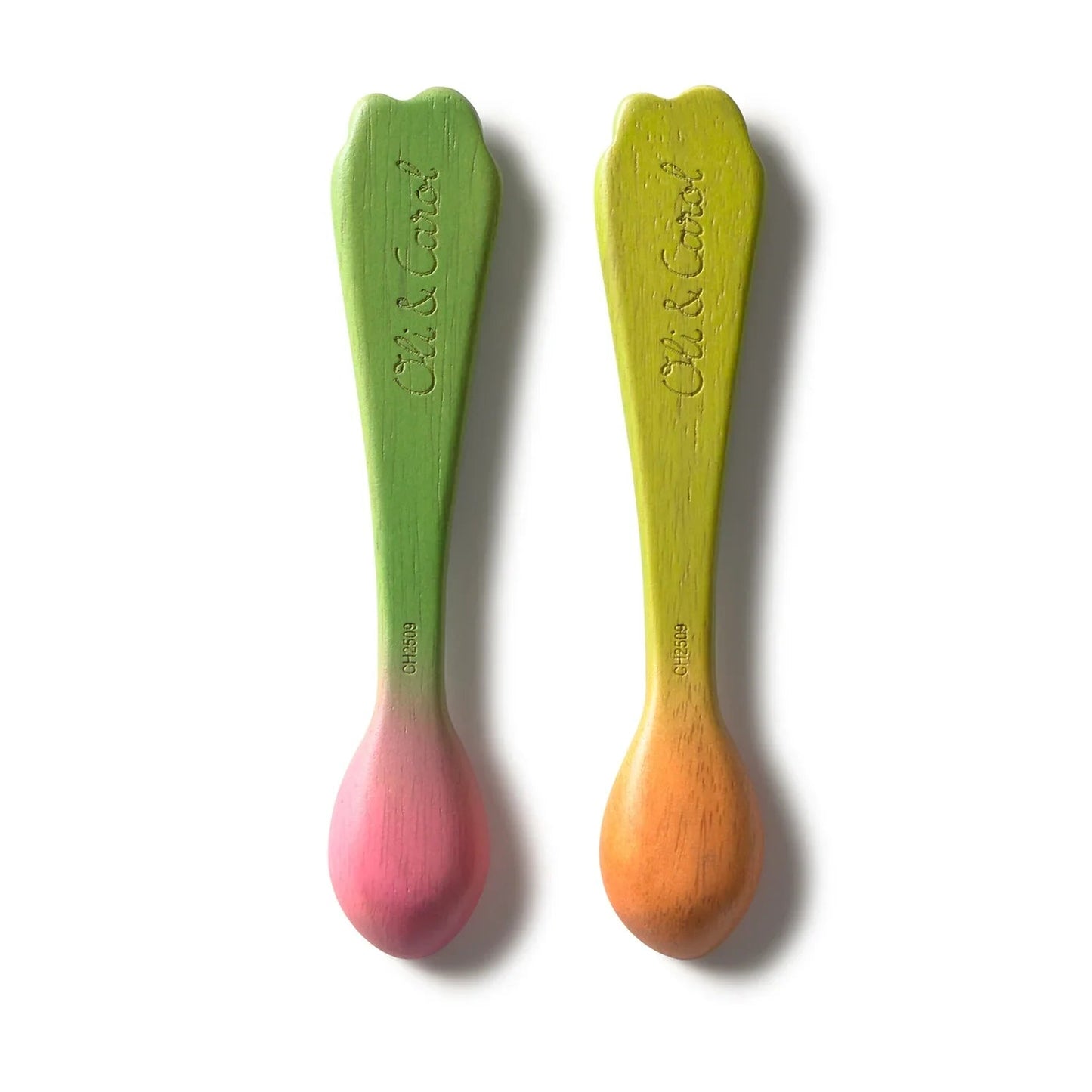 Oli&Carol Spoon Pack - Carrot and Radish - Toby Tiger