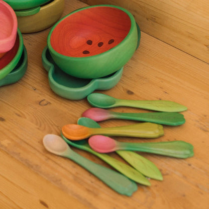 Oli&Carol Spoon Pack - Leek and Kale - Toby Tiger