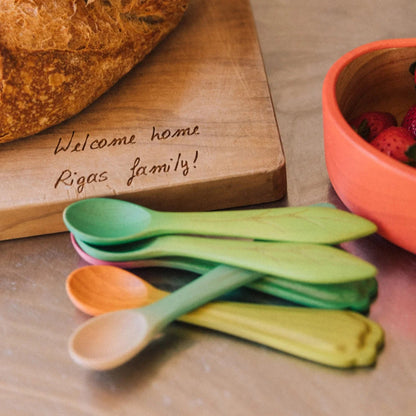 Oli&Carol Spoon Pack - Leek and Kale - Toby Tiger