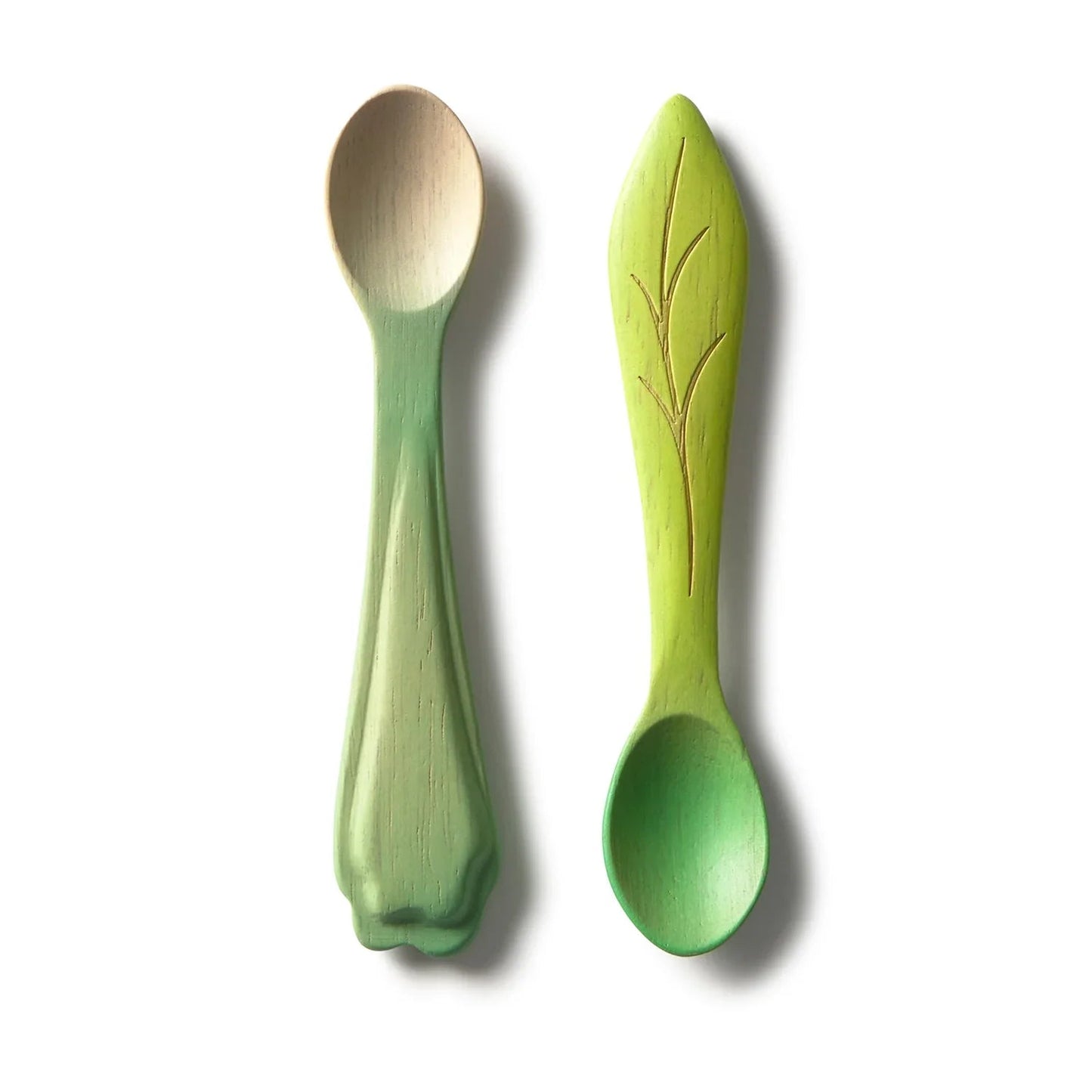 Oli&Carol Spoon Pack - Leek and Kale - Toby Tiger