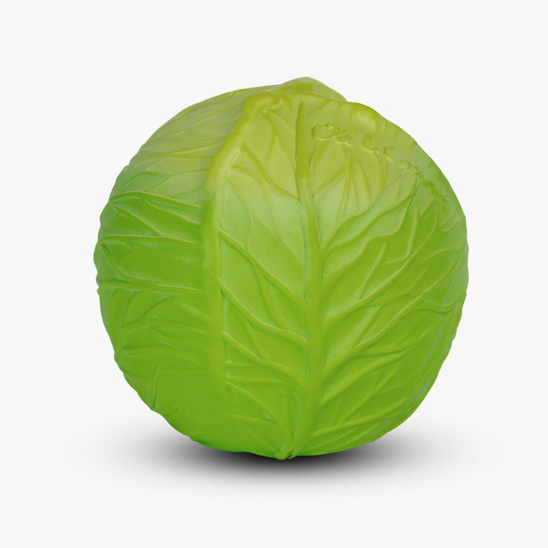 Oli & Carol Green Cabbage Baby Ball - Toby Tiger