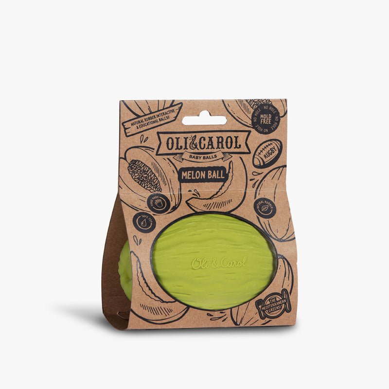 Oli & Carol Melon Baby Ball - Toby Tiger