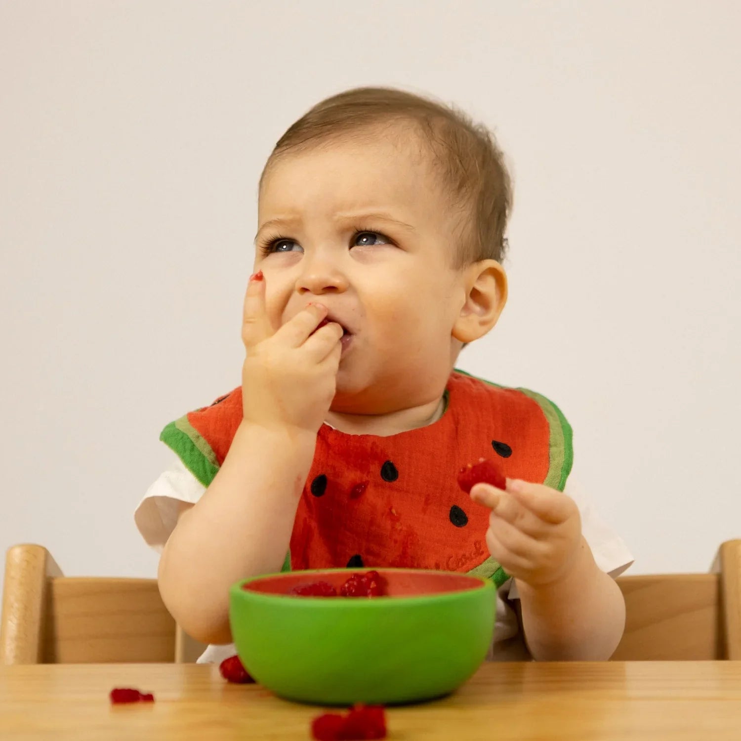 Oli&Carol Wally the Watermelon Bowl and Spoon Set - Toby Tiger