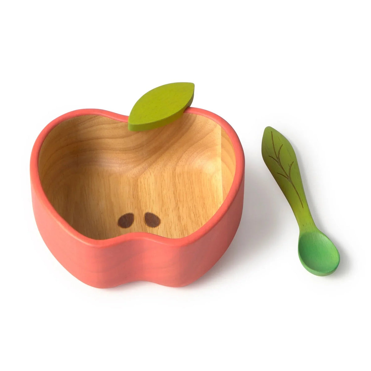 Oli&Carol Pepa the Apple Bowl and Spoon Set - Toby Tiger UK