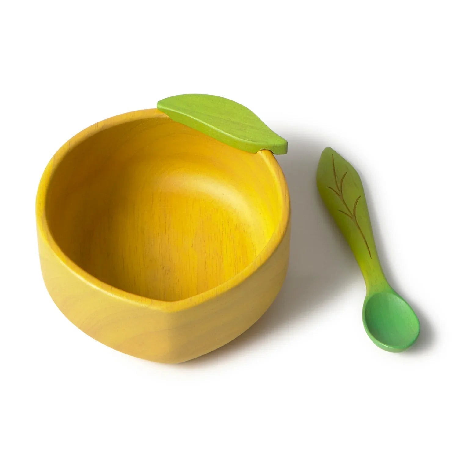 Oli&Carol Lou the Lemon Bowl and Spoon Set - Toby Tiger